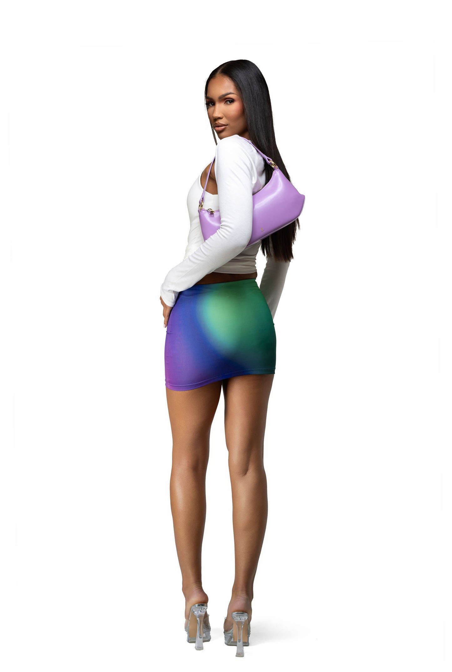 QUINN SKIRT - GALAXY