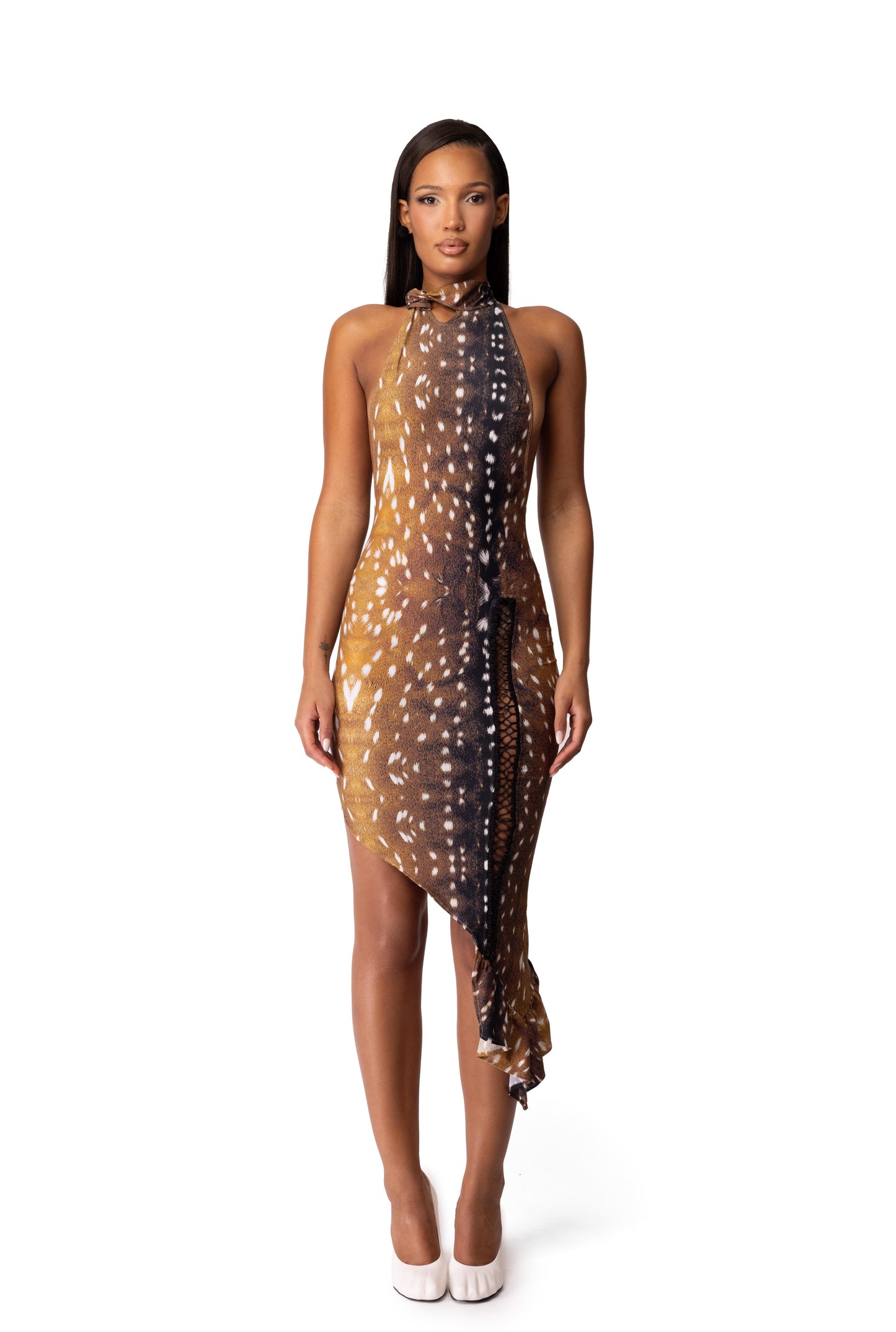 deer lady dress Amazon.com: Haysandy 4 Pcs Christmas Adult Deer Costume for Women, Deer Dress Reindeer Antlers Headband Fuzzy Leg Warmers (Medium) : Clothing, Shoes & Jewelry