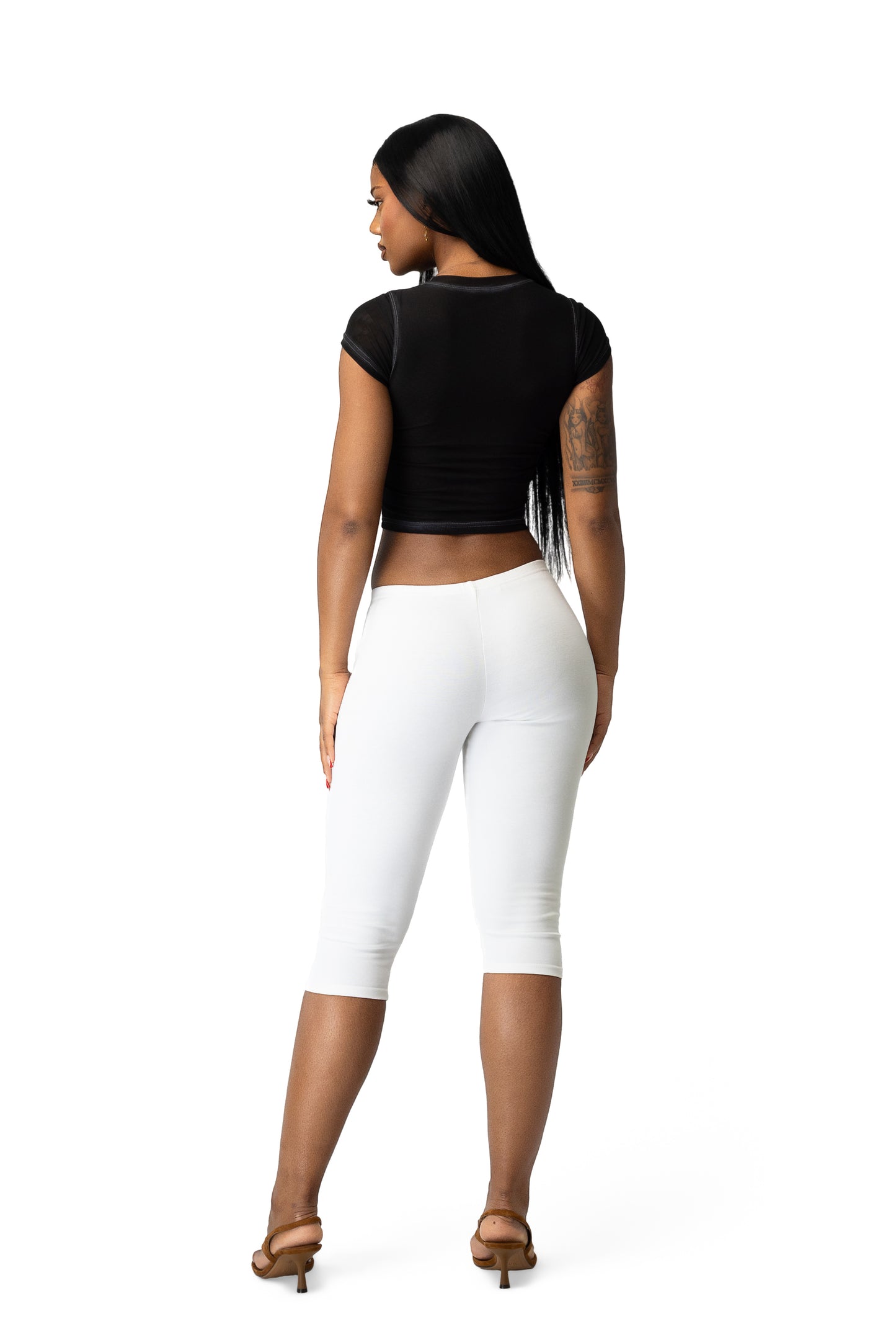 SLIP CAPRI- WHITE