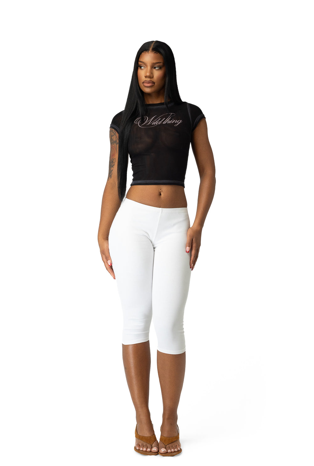 SLIP CAPRI- WHITE