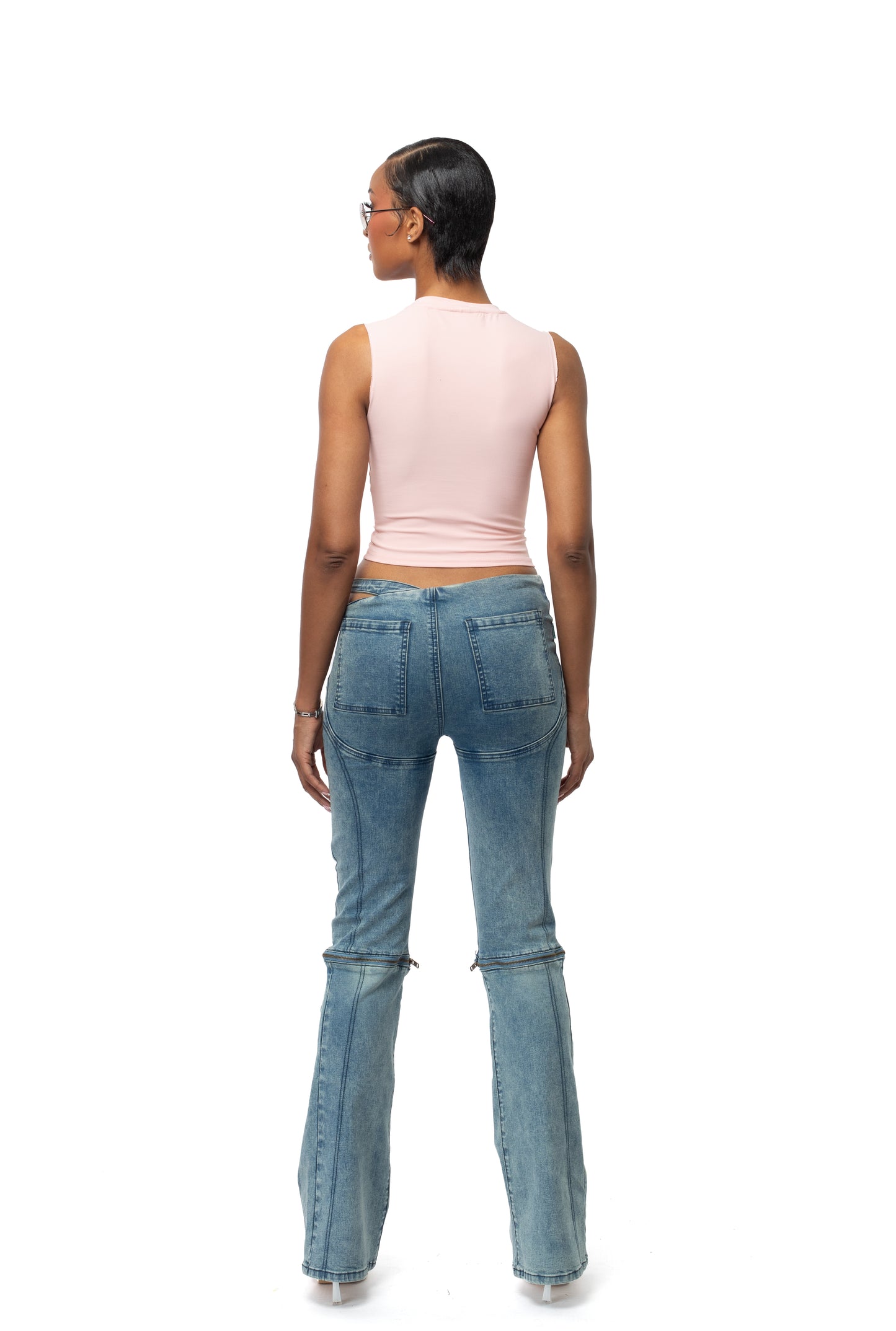 BLUSH VEST TEE