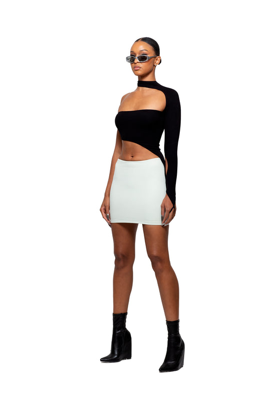 KIMBO SKIRT- PISTACHIO