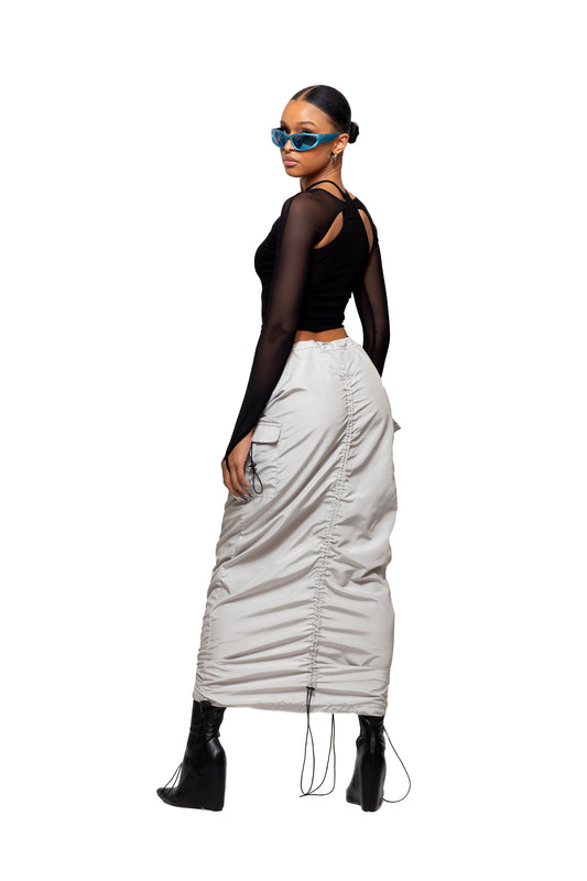 NEVO SKIRT - GREY
